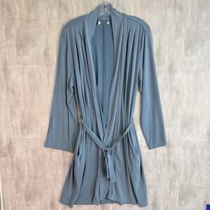 Barefoot Dreams Malibu Collection Short Robe Women’s Small Soft Jersey Lounge